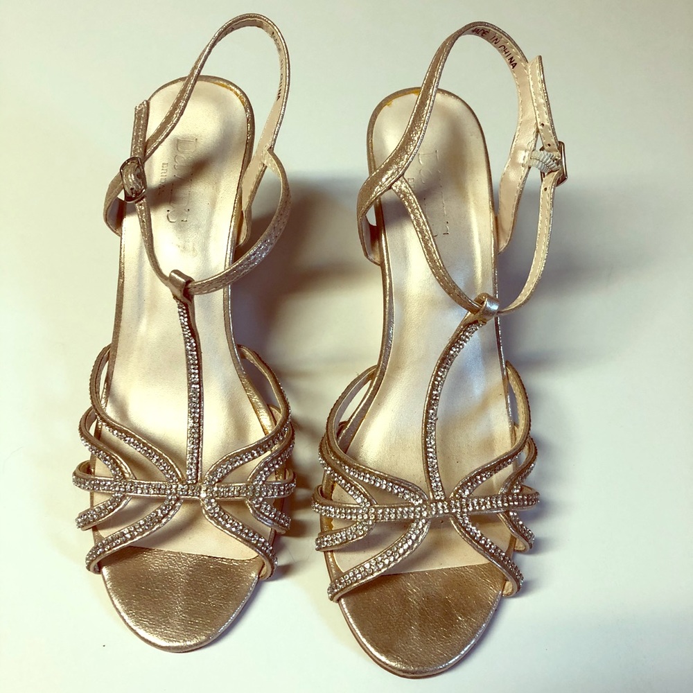 Rosegold Wedge Heels